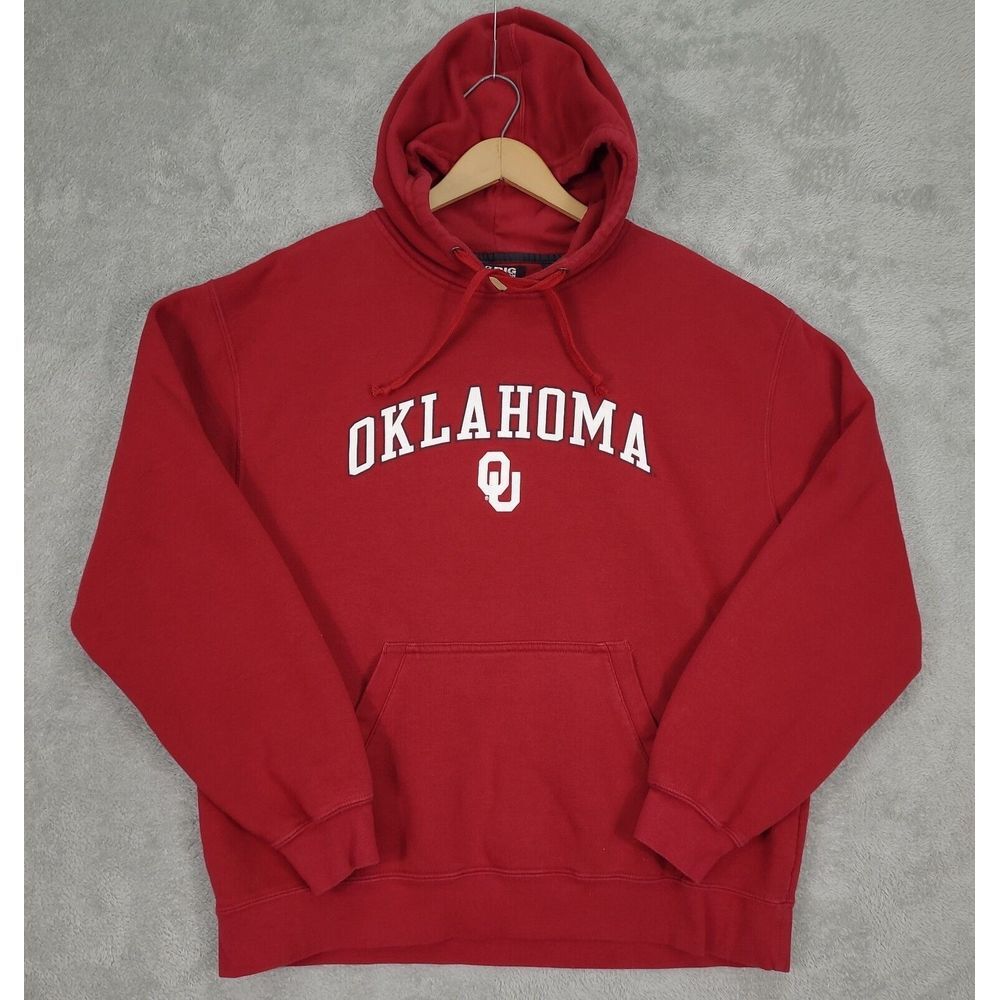 Oklahoma Sooner‎ Big Cotton Gear For Sports Hoodie Mens Sz XL